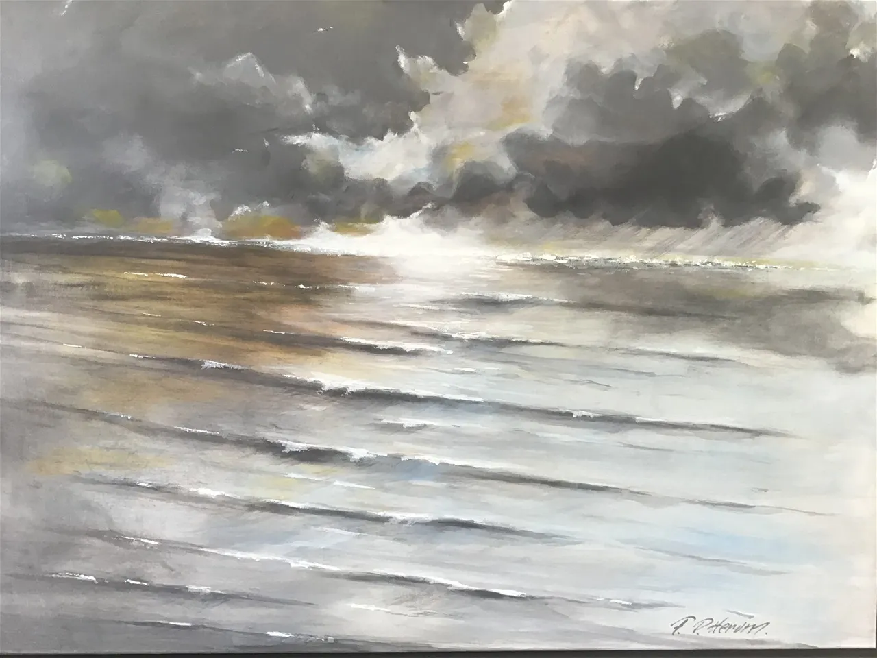 Maleri nr 151 80 cm X 100 cm